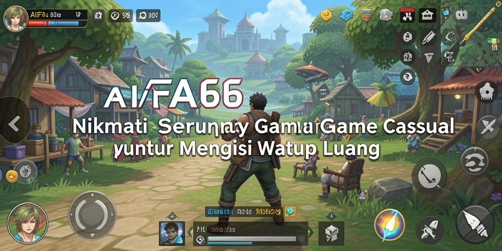 Tampilan gameplay AIFA66 yang mengasyikkan dan warna-warni.