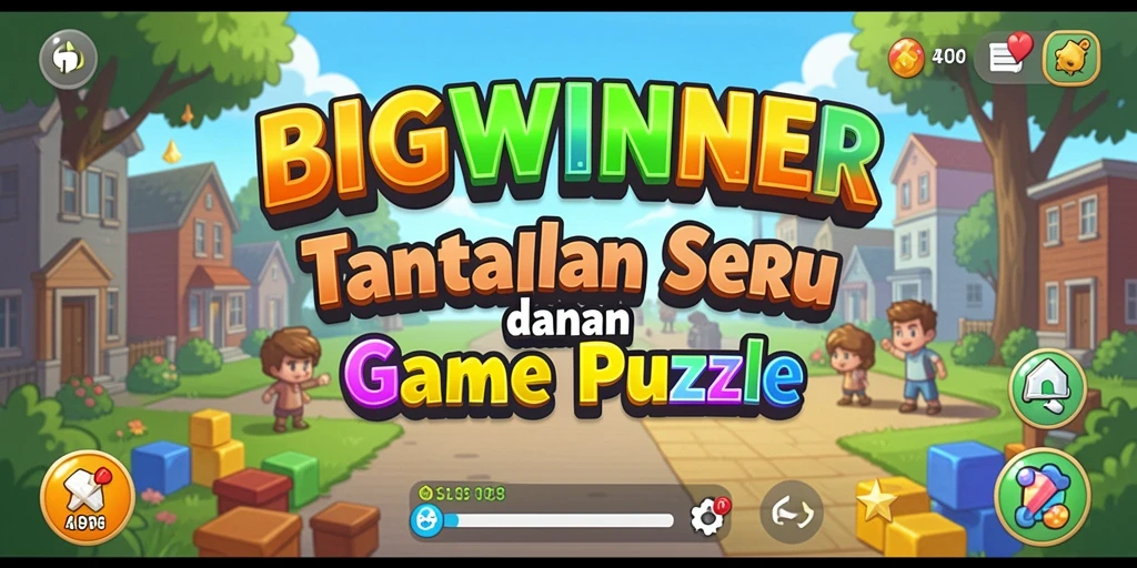 Tampilan gameplay seru dari BIGWINNER yang menantang otak.