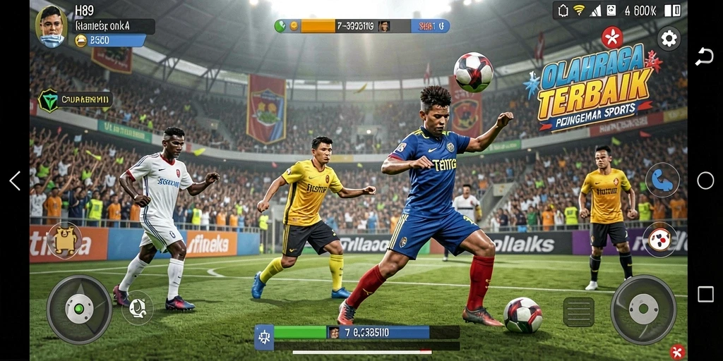 Screenshot H89 menampilkan gameplay seru dengan elemen olahraga yang menarik.