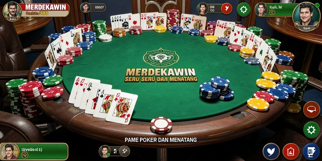 Tampilan gameplay seru dalam MERDEKAWIN yang menggugah semangat.