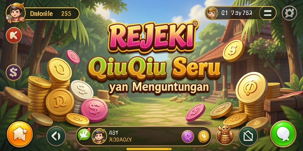 Tangkapan layar gameplay seru REJEKI QiuQiu.