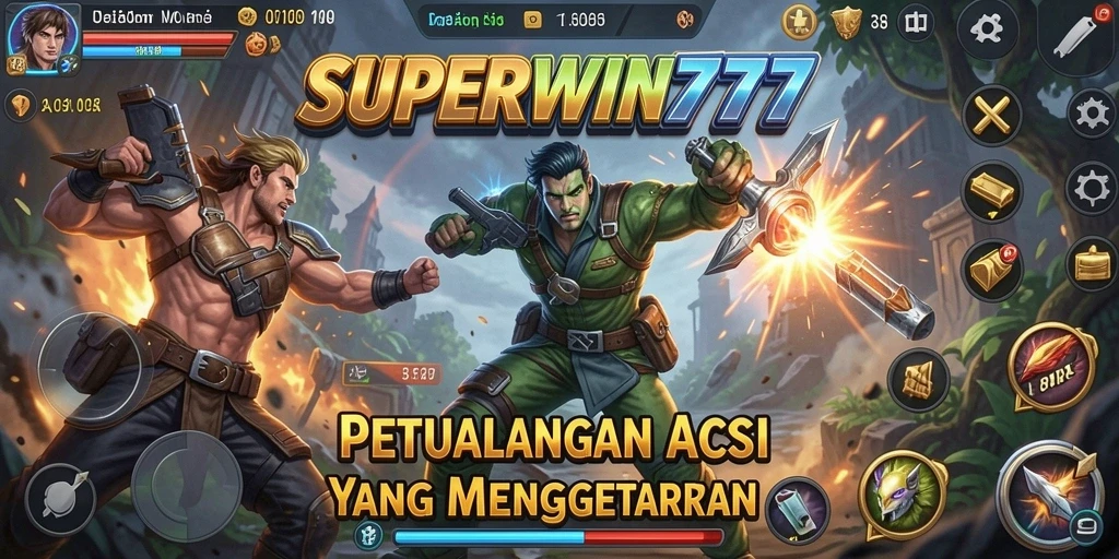 Tampilan seru aksi dalam SUPERWIN777 yang mendebarkan.