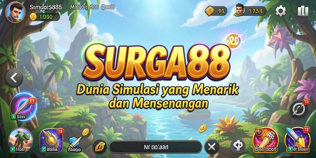 Gameplay SURGA88 dengan grafik menarik dan interaksi karakter yang dinamis.