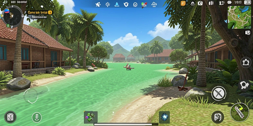 Menggambarkan gameplay yang menyenangkan dan menghibur dari V89.